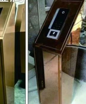 金湖楼宇对讲可视不锈钢门口机对讲机配置